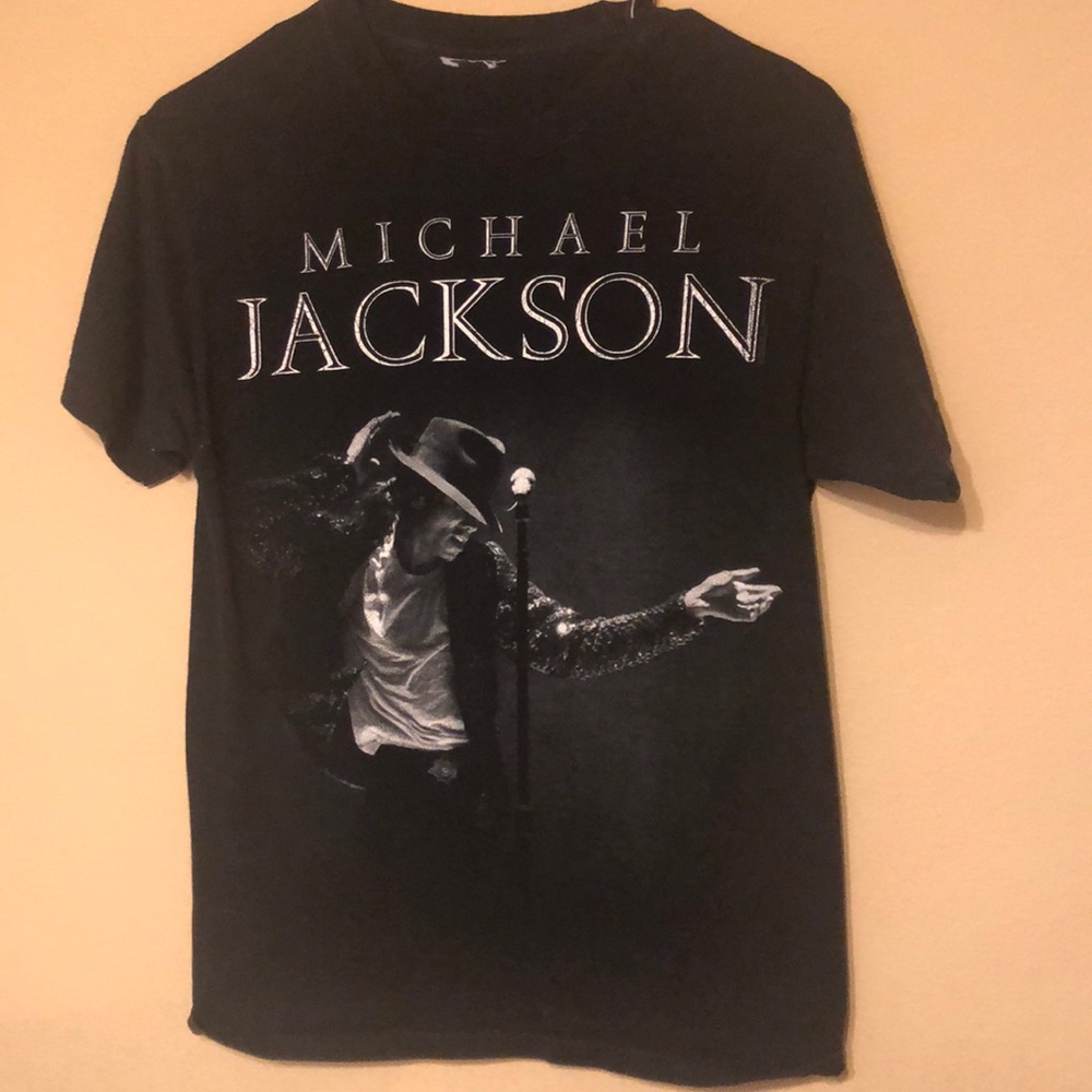 🔴Michael Jackson black tshirt